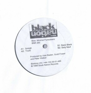 US盤 12inch Bios / Minimal Funkateers BNR260