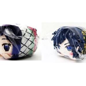 鬼滅の刃 もちころりん ぬいぐるみマスコット 柱ver. 冨岡義勇 胡蝶しのぶ