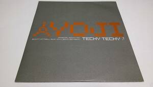 ●新品レコード！YOJI！「TECHY TECHY」REMO-CON NISH NHATO Kors K SCOT PROJECT テックダンス トランス 12インチ