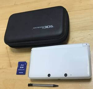 【動作確認済み】ニンテンドー 3DS 任天堂 Nintendo アイスホワイト
