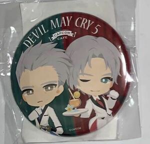 デビルメイクライ5 カプコンカフェ 缶バッジ　ダンテ　バージル　CAPCOM CAFE カプコン　Devil May Cry 5 DMC5 Dante Vergil 未開封