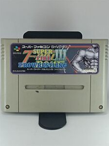 SFC　スーパーファイヤープロレス3 Super Fire Pro Wrestling 3　動作確認済　送料込