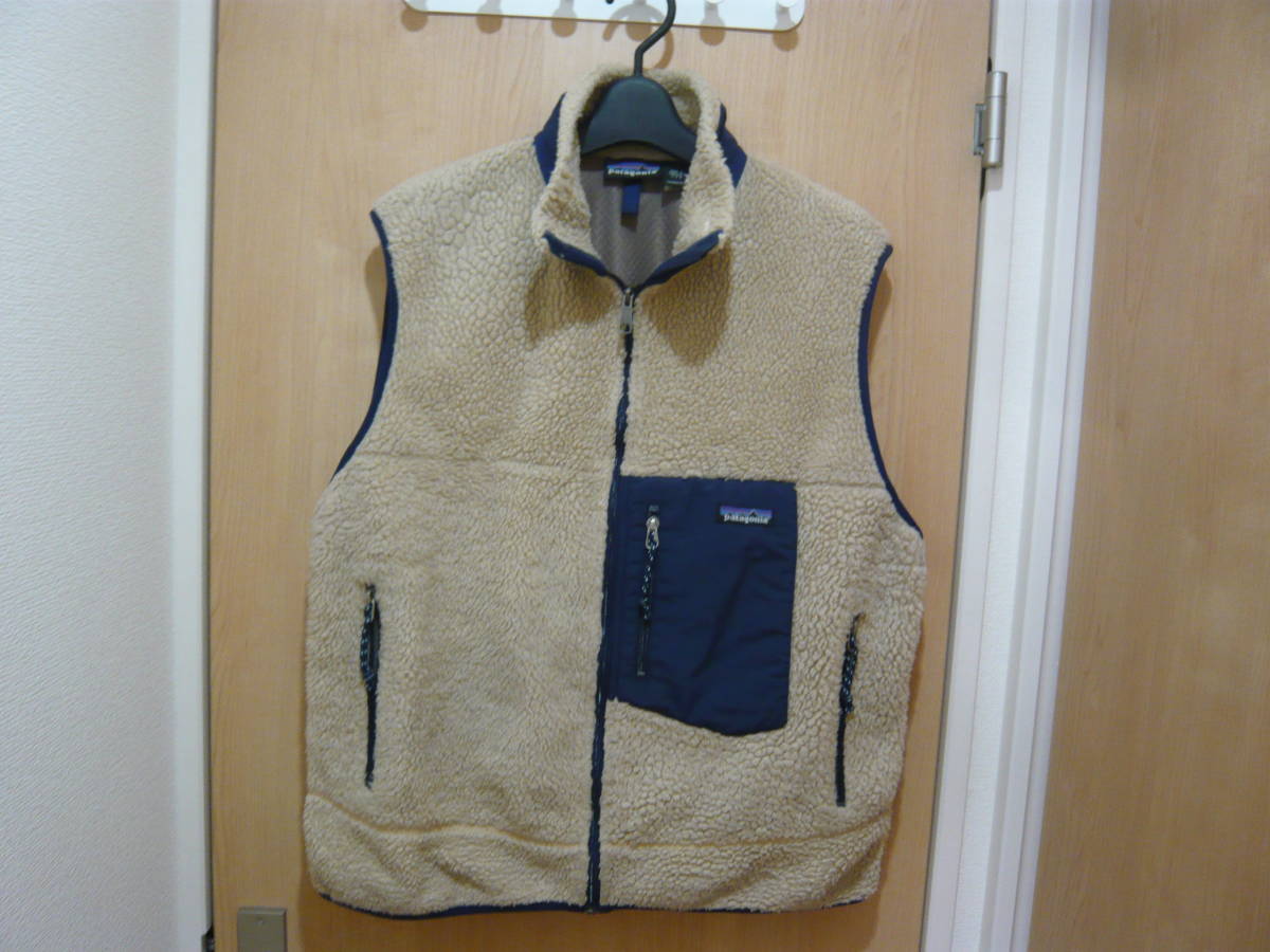 25%OFF】 patagonia フリースベスト レトロX ボア 希少USA製 ...