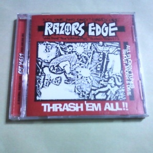 送料込 Razors Edge ‐ Thrash 'Em All