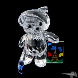 SWAROVSKI Swarovski Chris Bear franc sowa медведь художник фигурка интерьер произведение искусства crystal 883412 2110387