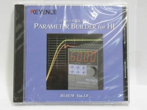 J 18-4 未開封品 CD-ROM KEYENCE キーエンス パラメーター設定ソフト Ver.3.0 PARAMETER BUILDER for HI