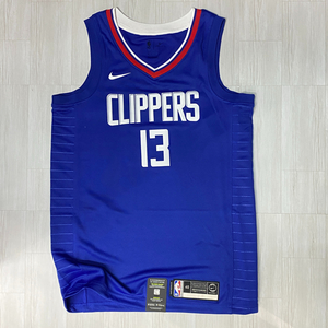 USA正規品 【S】 NIKE ナイキ NBA クリッパーズ LA Clippers ポールジョージ George #13 オーセンティック バスケシャツ ロイヤルブルー