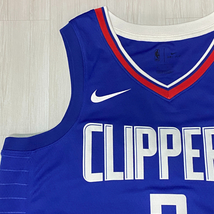 USA正規品 【2XL】 NIKE ナイキ NBA クリッパーズ LA Clippers カワイ レナード Leonard #2 オーセンティック バスケシャツ ロイヤルブルー_画像2