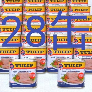 ★10000円セット★チューリップ 28缶(1缶357円)うす塩味 340g