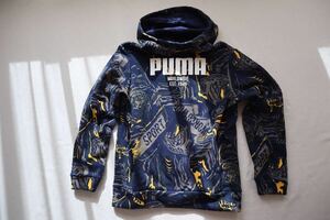 プーマ PUMA ジュニア スウェットパーカー ALPHA AOP フーディー FL 580917 ジュニア150