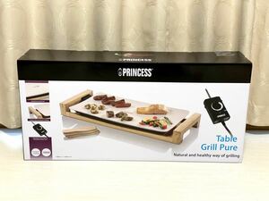 人気【新品】Princess Table Grill Pure【テーブルグリルピュア】ホワイト／魅せるプリンセスホットプレート