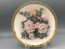 限定品 ブラッデックス ４枚 薔薇 バラ 花 飾り皿 ⑬ (761)_画像4