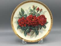限定品 ブラッデックス ４枚 薔薇 バラ 花 飾り皿 ⑬ (761)_画像2