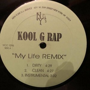 Kool G Rap . Master Foul* / My Life (Remix) . It's On