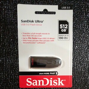 SanDisk USB3.0 サンディスク USBメモリー 512gb