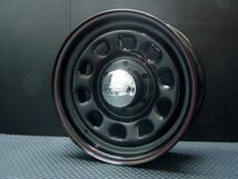 TSW DAYTONA ブラック 16X7J+35 6穴139.7 ホイール4本セット_画像3