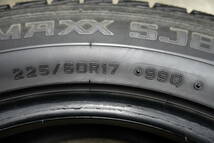 ９分山 スタットレス 225/60R17 ダンロップWiNTER MAXX SJ8　4本 r-98_画像8