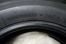 8分山 .スタットレス 145/80R13 ブリジストン VRX ４本 ア-105_画像8