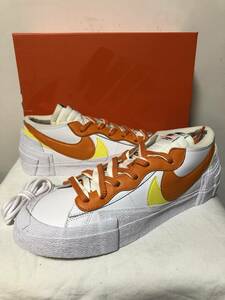  новый товар NIKE Sacai Blazer low 29.5cm 2021 Nike Sakai блейзер waffle LD white белый 11.5 12 30