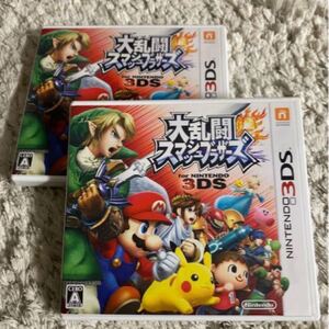 大乱闘スマッシュブラザーズ 3DS 3DSソフト 中古 2本 セット