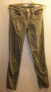 ★TORY BURCH★Ladies Pants Size 25　トリーバーチレディースジーンズ　パンツ　USED IN JAPAN スーパースキニー