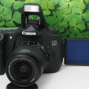 【美品】スマホへ転送も可能♪憧れのハイエントリー EOS60D♪標準レンズセット