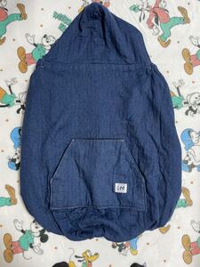 抱っこ紐ケープ 防寒 デニム Lee ハンドメイド 抱っこ紐