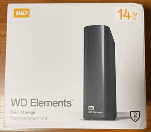 【新品・未開封品】WD Elements Desktop 14TB HDD WDBWLG0140HBK-NESN 【PayPayフリマ購入可】