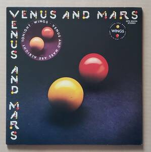 即決！良盤・国内盤LP『ウイングス / ヴィーナス・アンド・マース』ポスター付 EPS-80236 WINGS/VENUS AND MARS ポール・マッカートニー