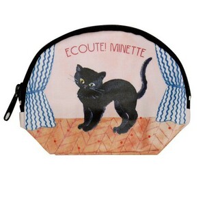 [#ECOUTE!]e Koo to! E.minette round pouch .. cat pouch Minette Mini pouch 