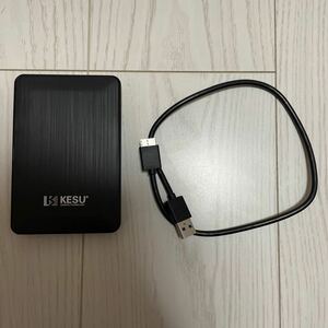 KESU 超薄型外付け ハードディスク 500GB 2.5インチ USB3.0 対応 PC PS4 Xbox 