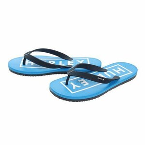  Harley (HURLEY) beach sandals blue 27 new goods 