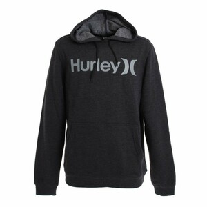 【ハーレー】(HURLEY)フリース プルオーバーパーカー　裏起毛　ダークグレー　M