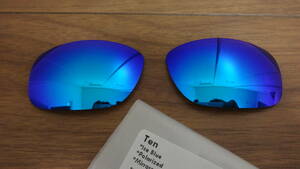 処分価格！！！★オークリー TEN テン用 カスタム偏光 レンズ ICE BLUE Color 新品 POLARIZED