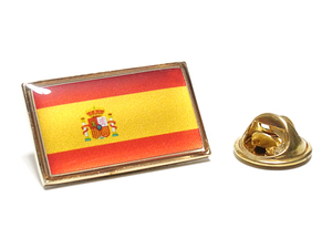 ラペルピン★ピンズ　スペイン　Spain　国旗　フラッグ　pin-0975