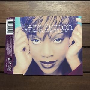 【r&b house】Terri Symon / I Want To Know What Love Is［CDs］def mix _ satoshi tomiie《5b030 9595》