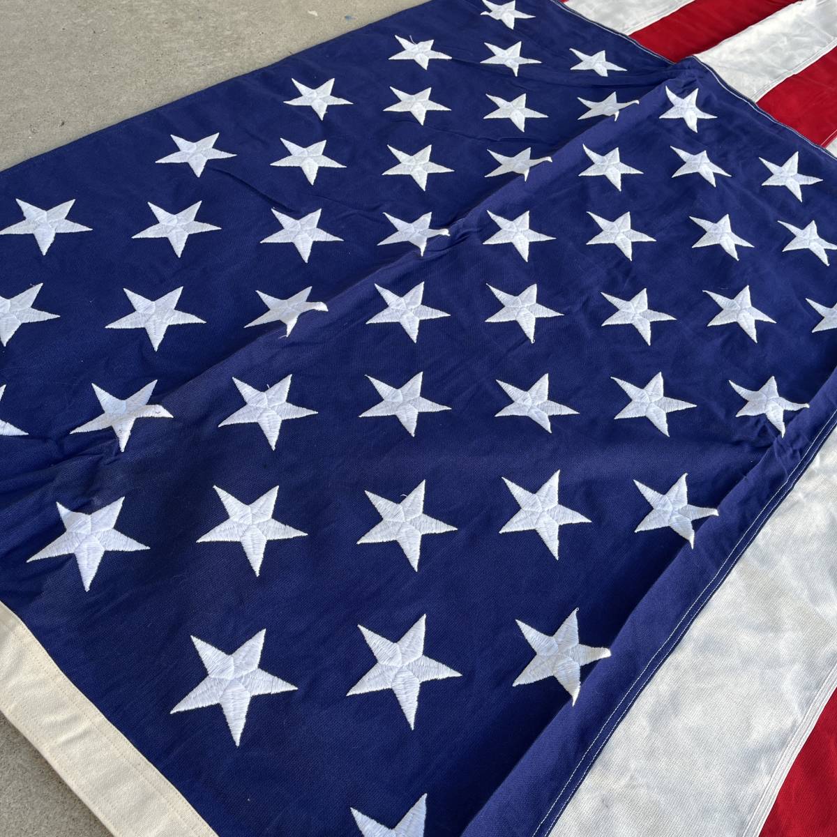 激安な ビンテージ アメリカ国旗 星条旗 USA製 50スター インテリア 