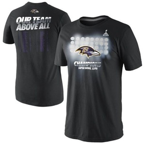 新品 NFL ボルティモア・レイブンズ Tシャツ S スーパーボウル チャンピオン NIKE　送料無料 /Baltimore Ravens ナイキ