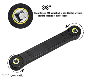 エクステンションレンチ 3/8インチ 手動工具 DIY 自動車 バイク 狭いところの作業に サイズカラー選択なし TK-0290