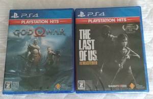 2本セット★新品★ PS4 ゴッド・オブ・ウォー GOD OF WAR + ザ・ラスト・オブ・アス The Last of Us Remastered