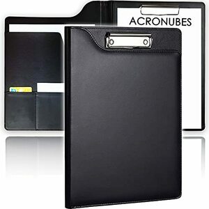 特価 ACRONUBES バインダー A4 クリップボード 超薄型 高級感 革 クリップ クリップファイル 贈り物 ギフト