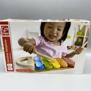 【送料無料】/新品未使用/Hape/Love play.Learn/Rainbow Xylophone/Early Melodies/玩具(183)