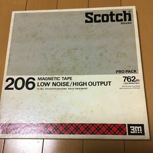 Scotch open reel 10 number empty metal reel tape not yet verification ( Junk exhibition ) ③