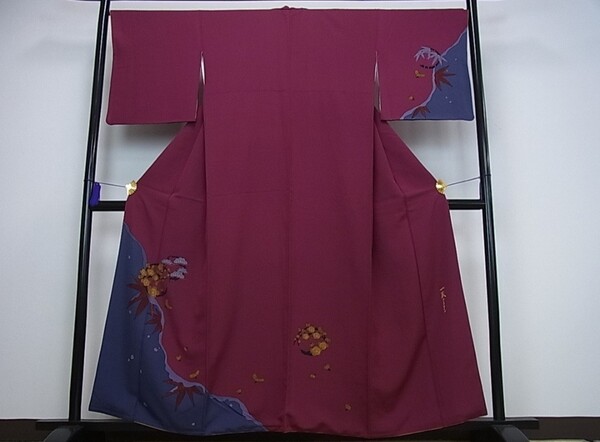着物 豪華訪問着 一蔵コレクション 松竹梅 金彩 正絹 レア