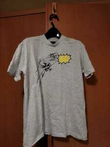  Nike men's M T-shirt gray illustration bo Adams EYE some stains equipped 