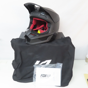 【新品未使用】FOX Racing フォックス V1 Matte オフロード フルフェイスヘルメット Mサイズ マットブラック モトクロス エンデューロ