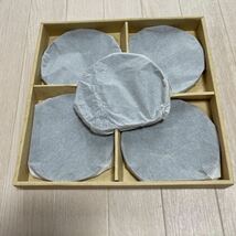 お盆 漆器 菓子器 木製 5枚セット未使用品_画像4