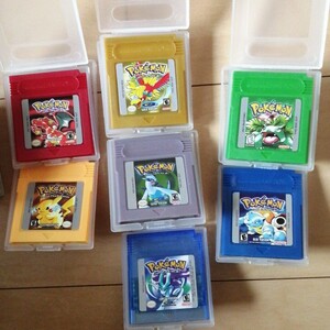 ゲームボーイソフト ポケモン英語