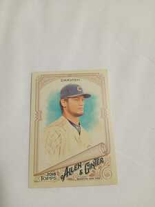 2018 Topps Allen&Ginter No37 ダルビッシュ有 シカゴ・カブス