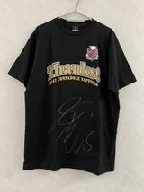 美品 コンサドーレ札幌 2011 古田寛幸選手直筆サイン入りTシャツ サイズL CONSADOLE 北海道コンサドーレ札幌_画像1